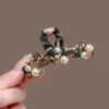 Crystal Pearl Embellished Hair Claw Crystal Pearl embellished hair claw in Bangladesh
