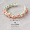 Jasmine Flower Headband – Elegant Floral Hair Band for Women and Girls