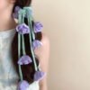 Lily Bloom Tie – Flower Hair Tie with Ribbon Blooms