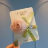 Rose Flower Hair Clip BD for Girls – Cute Ribbon Bow Hair Accessory ribbon bow rose hair clip bd