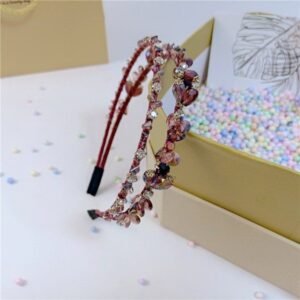 Royal Diamond Hairband – Premium Luxury Headband with Crystal Accent