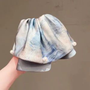 floral bow claw hair accessories bd