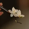 elegant floral hair stick