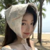 cute floral headwear scarf