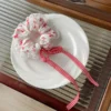 korean lace ribbon scrunchie bd
