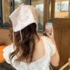 stylish bonnet scarf for girls