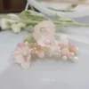 petal pearl bloom claw clip