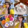 Hibiscus Flower Hair Clip collection for girl