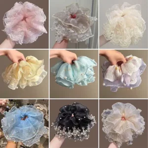 Scrunchies Hair Ties for Girls – Stylish Hair Accessories