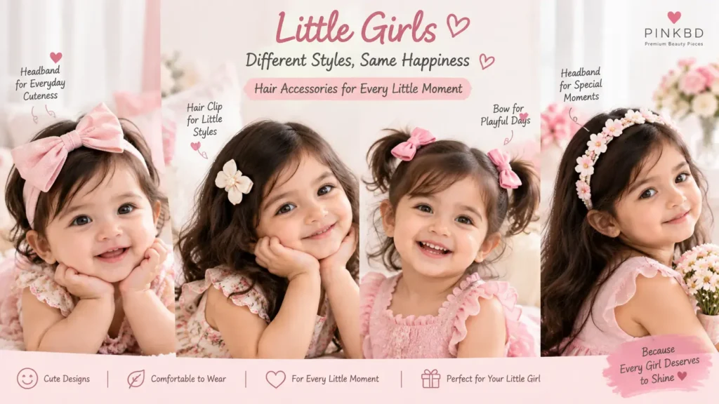 Baby girl outfit with matching hair bow and headband